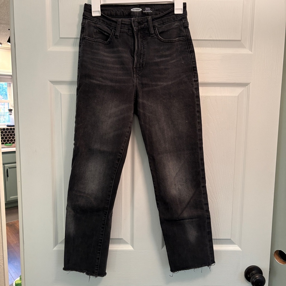 Old Navy black jeans size 0